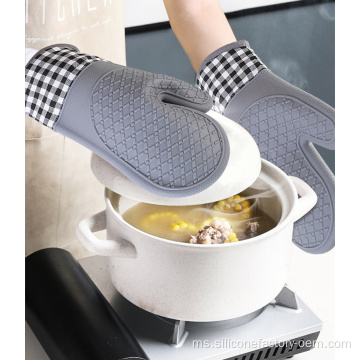 Sarung tangan baking silikon tahan panas